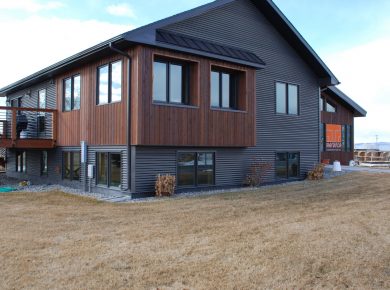 Modern Two-Story Metal Building Home