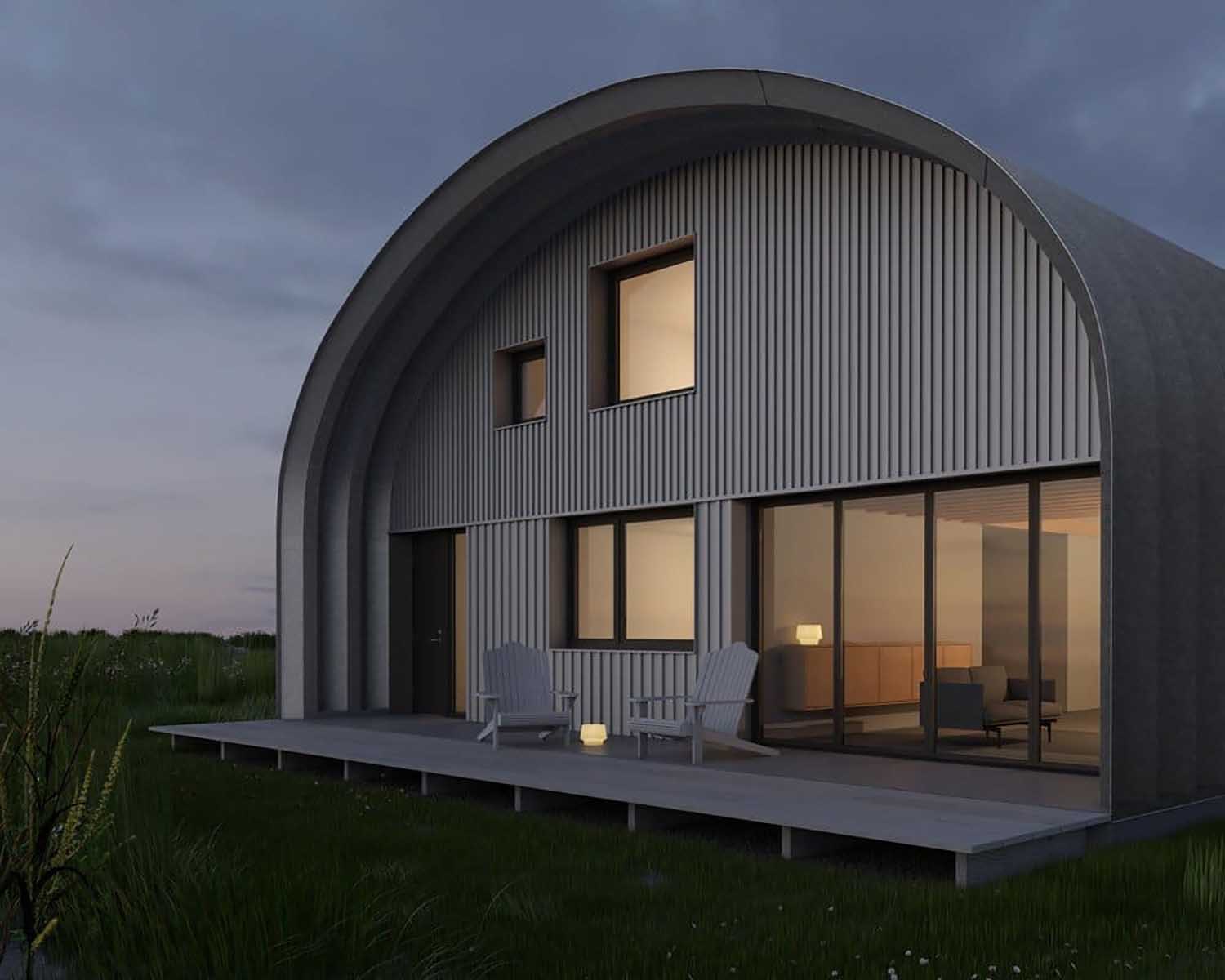 Simple Quonset Hut Homes