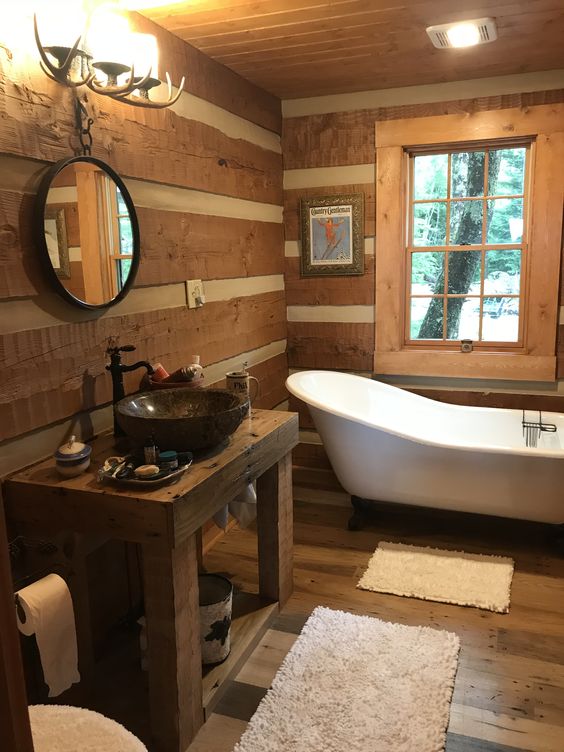 Low Cost Bathroom for Pole Barn Homes