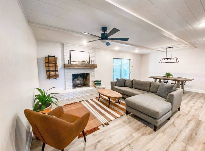 Cover Popcorn Ceilings With Shiplap