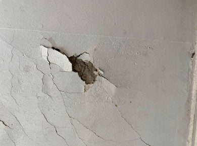 Drywall Crumbling
