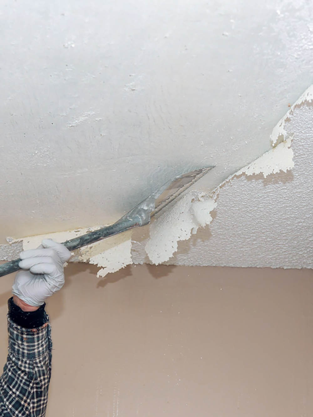 How To Fix A Cracked Popcorn Ceiling