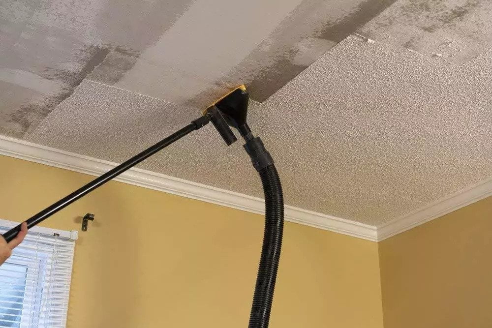 how to get rid of popcorn ceilings without scraping