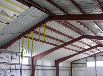 How to Insulate an Existing Metal Building