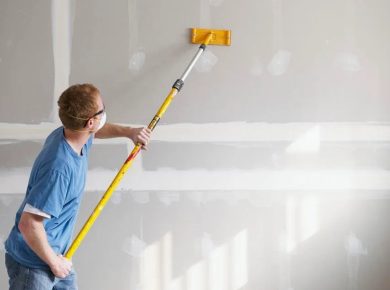 Painting Over Drywall Mud