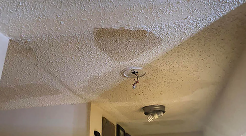 How To Get Water Stain Out Of Popcorn Ceiling | Shelly Lighting