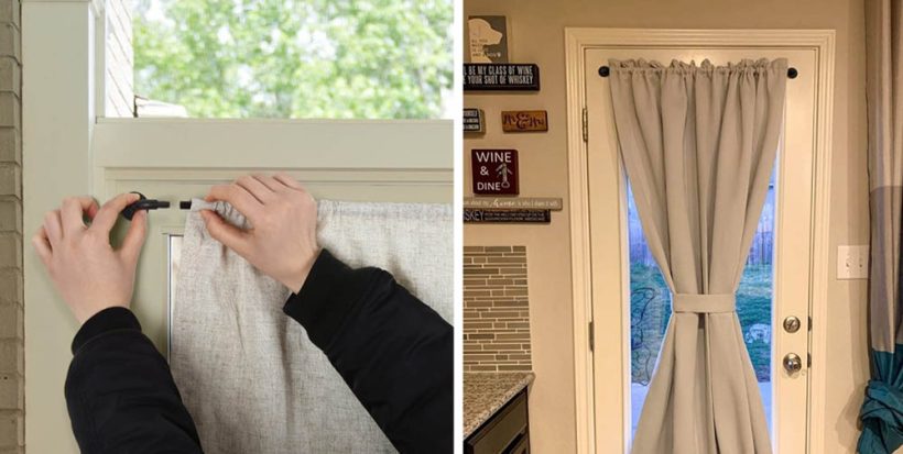 How to Hang Curtains in an Apartment Without Drilling
