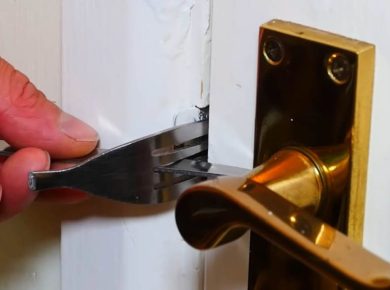 How to Lock a Door Without a Lock