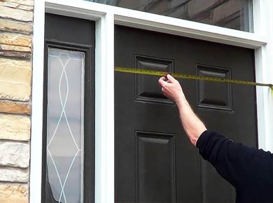 How to Measure a Screen Door