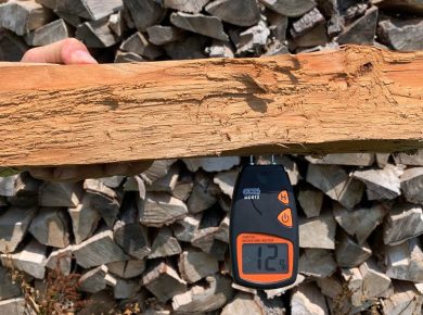 How to dry firewood fast