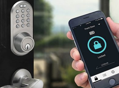 Smartphone Deadbolt Lock