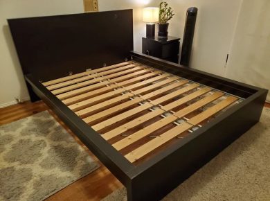 Replacing Slats on Bed