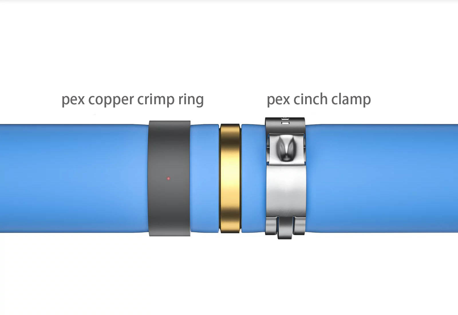 pex crimp ring vs cinch clamp