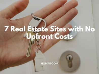 Real Estate Sites with No Upfront Costs