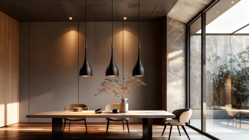 How High Should a Light Fixture Be Above a Dining Table