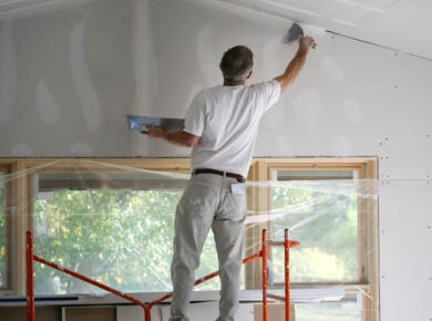 How to fix bad drywall job