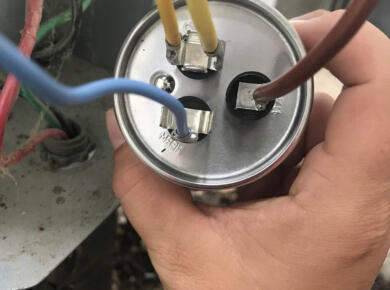 AC Capacitor Wiring Colors