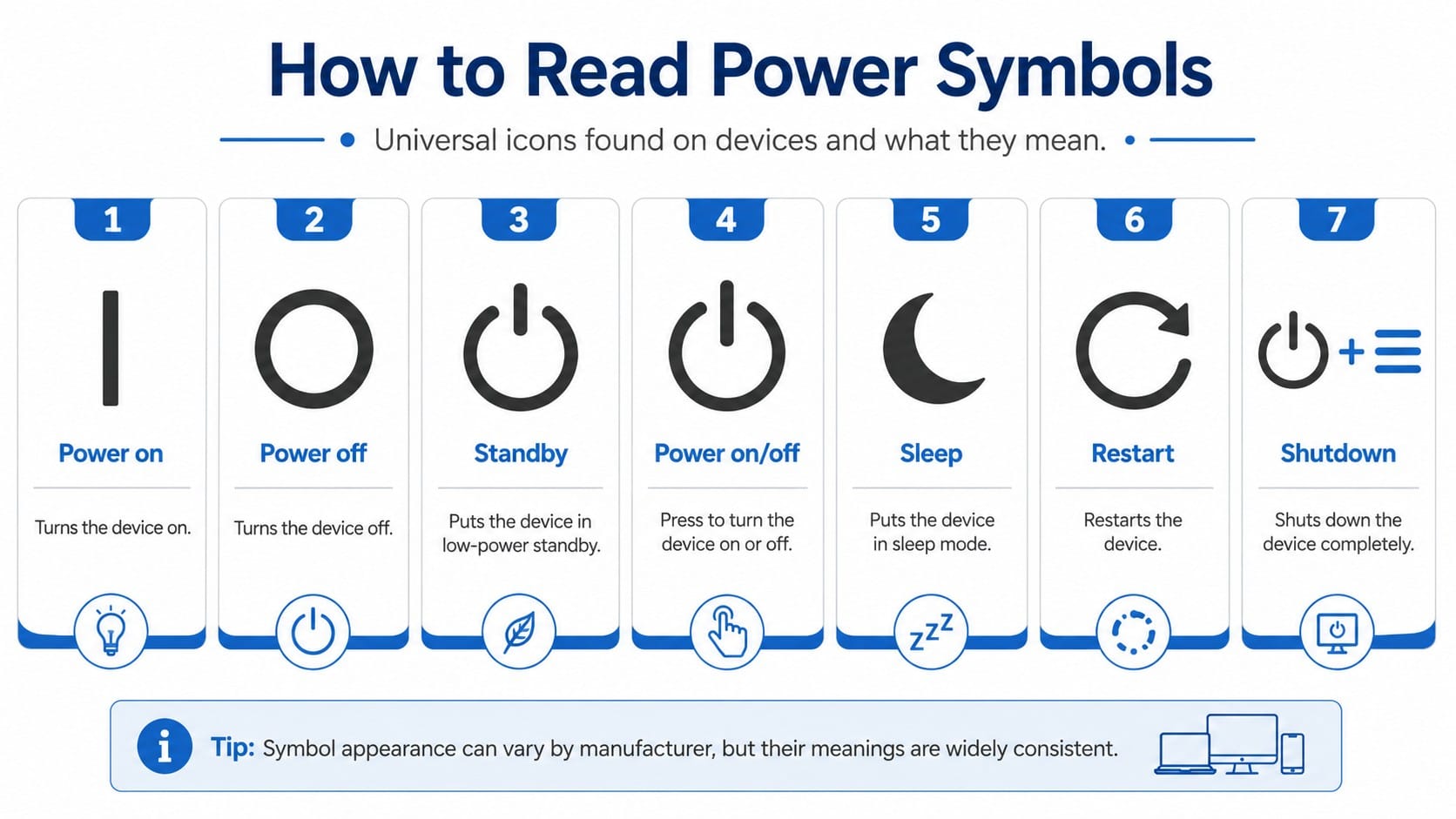 On Off Switch Symbols 3