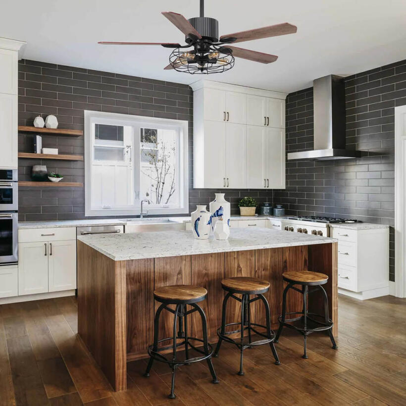 The Benefits of Installing a Ceiling Fan in Your Kitchen