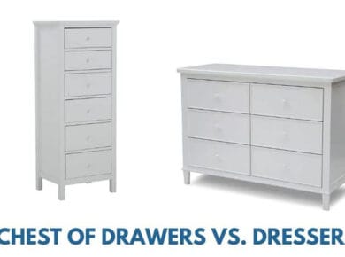 Chest of Drawers and a Dresser