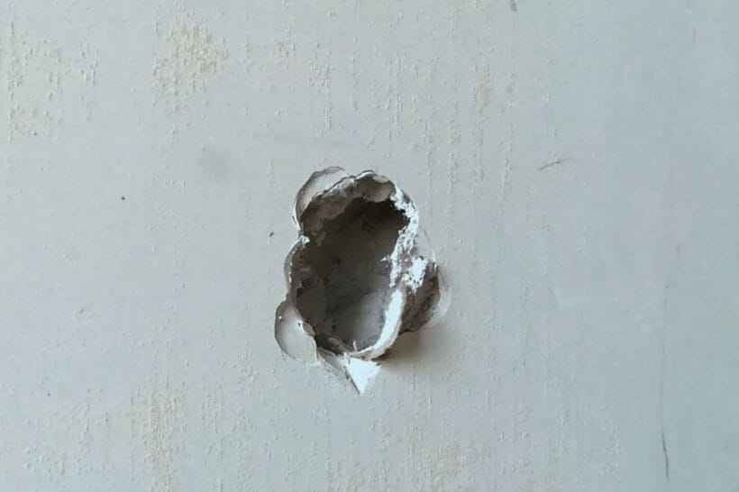 Punched Hole in the Wall