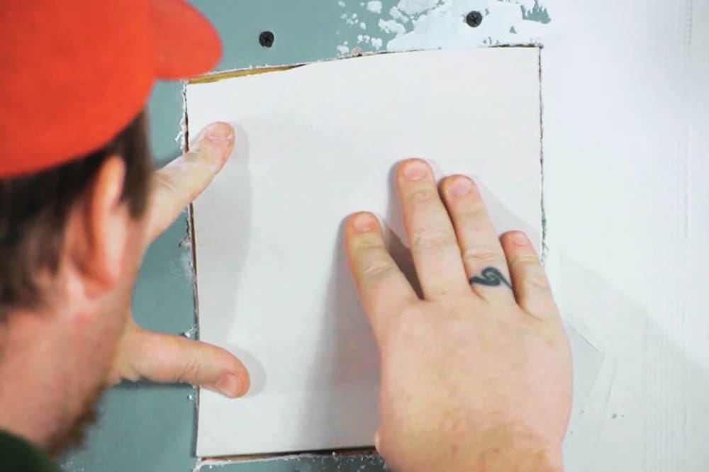 How to Repair a Punched Hole in the Wall