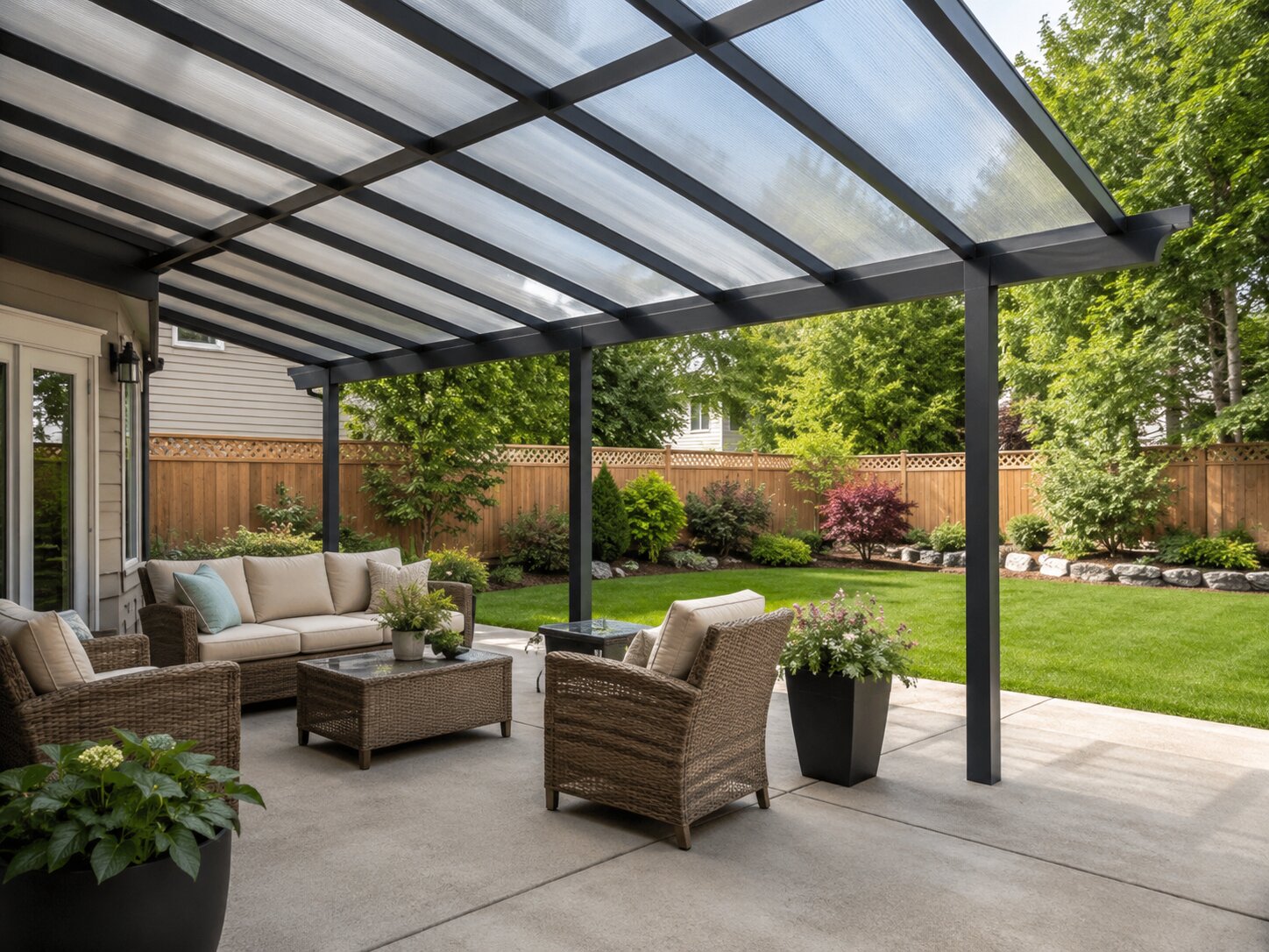 Polycarbonate Patio Cover