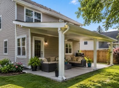 How to Attach A Patio Roof to An Existing House
