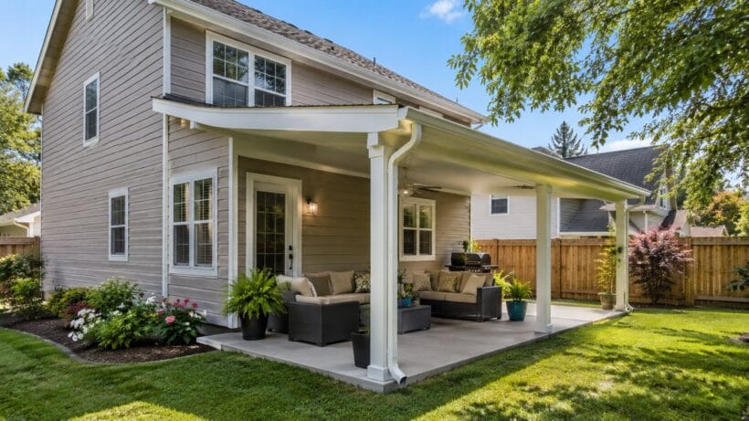 How to Attach A Patio Roof to An Existing House
