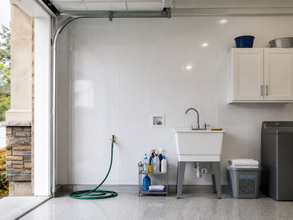 Moisture-Resistant Garage Wall Panels